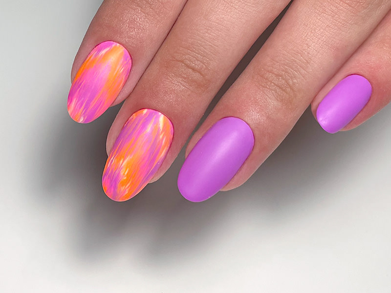 Nail art estate - Gioia Del Zotto: Texture colorate