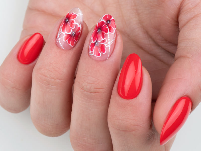 Idee Nail Art - Caterina Del Signore: Kombi & fiori
