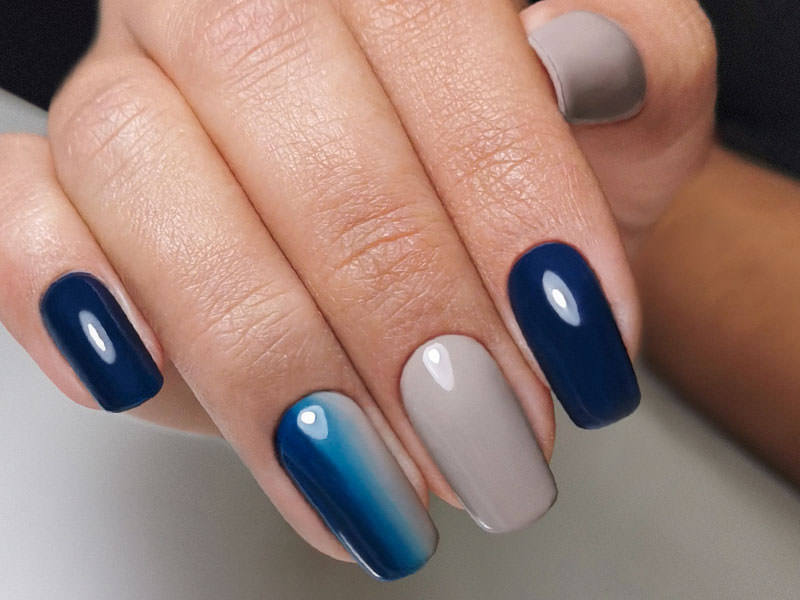 Nuove tendenze Nail art - Caterina Del Signore: Tonalità fredde & Shade