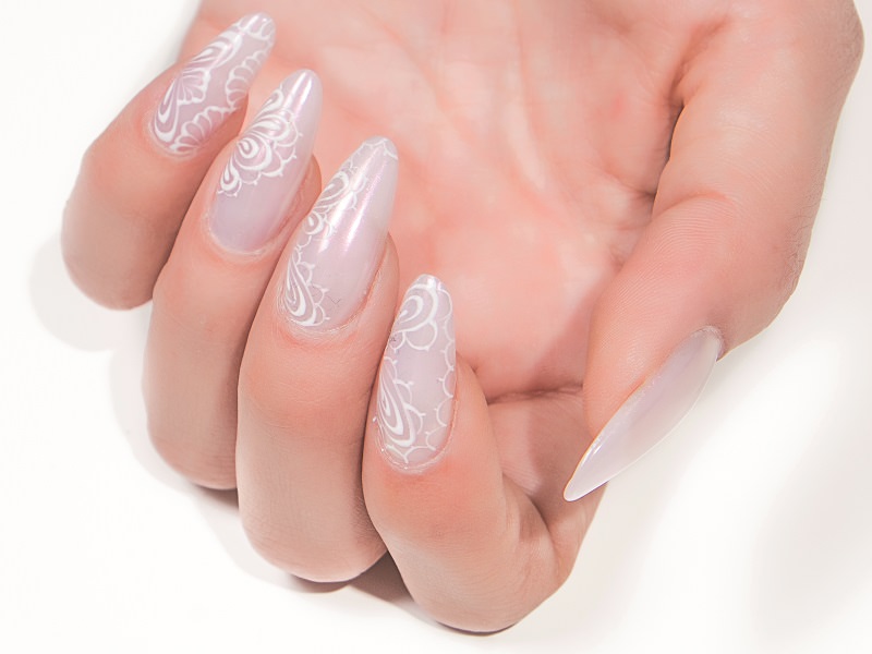 Idee nail art  - Sheila Oddino: Macramè Nude