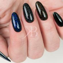 Nail art mania - Kateryna Bandrovska: Notti stellate