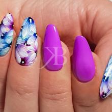 Idee Nail Art - Chiara Milanese: Intreccio di fiori