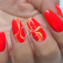 Nail Art estive - Gioia Del Zotto: Onde glitterate