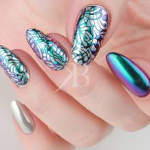 Corso decorazione unghie - Kateryna Bandrovska: Chrome Art