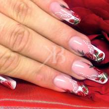 sc french con rose rosse